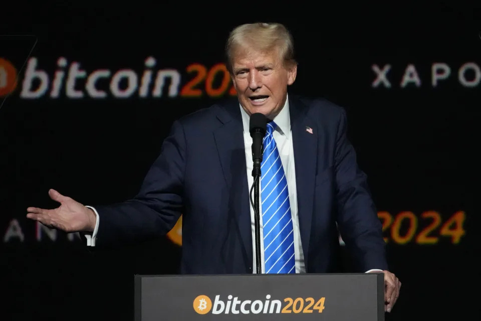 'CONGRATULATIONS BITCOINERS!!!': Trump cheers bitcoin rally after cryptocurrency tops $100,000 for first time