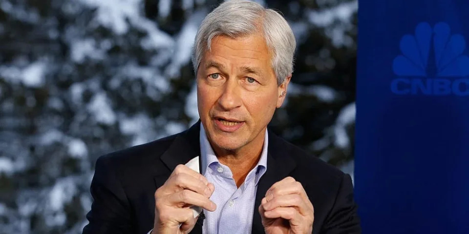 Jamie Dimon sounds the alarm on stocks, says the market is looking 'kind of inflated'