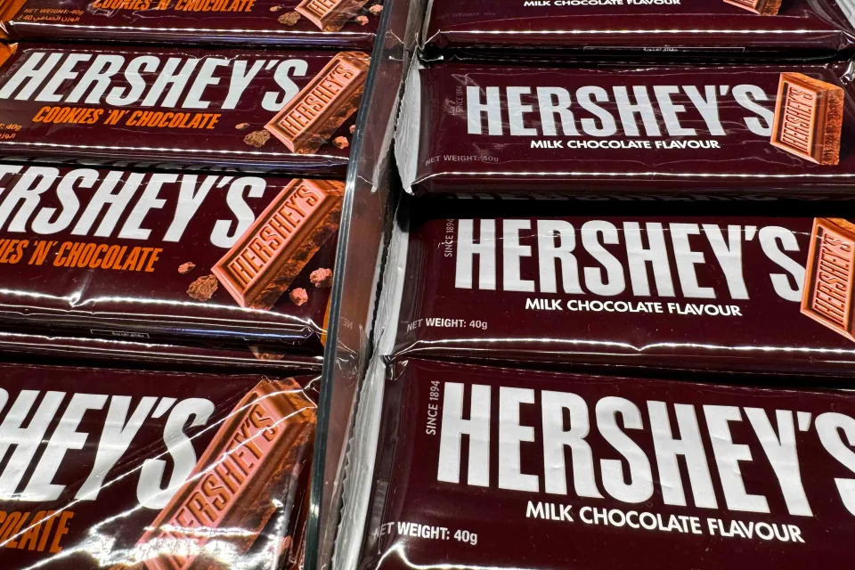 Hershey Stock Rises as Higher Prices Help Firm Offset Soaring Cocoa Costs