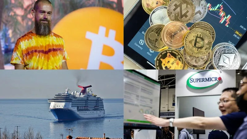 Bitcoin's creator, Intel and TSMC, cruise stocks sink, and Dogecoin mania: Markets news roundup