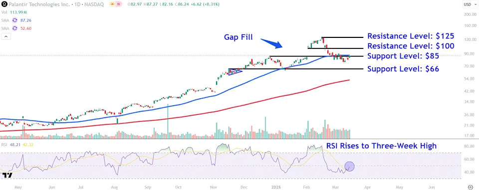 Palantir Stock Snapped a Three-Week Losing Streak Last Week—Watch These Key Price Levels